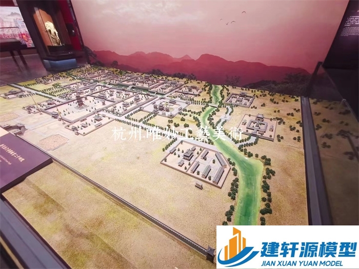 中方微缩模型法门寺