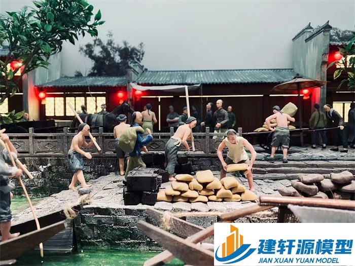 中方博物馆江南水乡模型