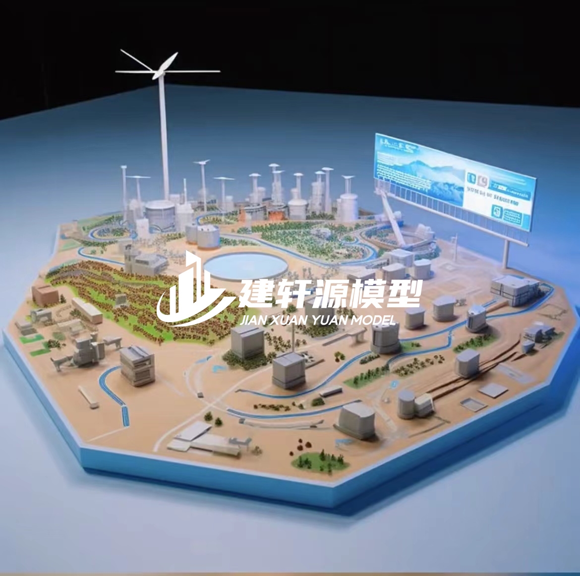 中方新能源沙盘制作