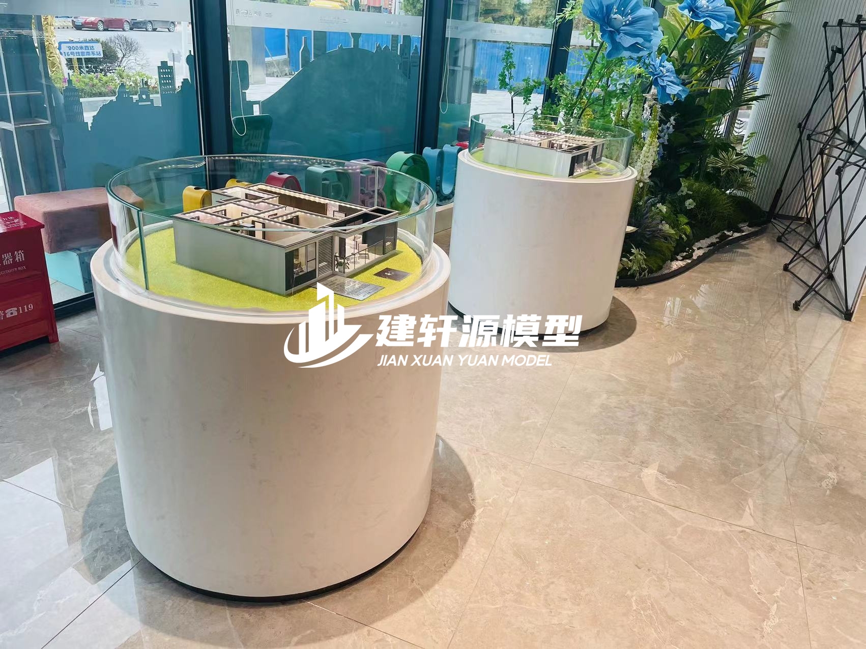 中方户型模型效果图定制