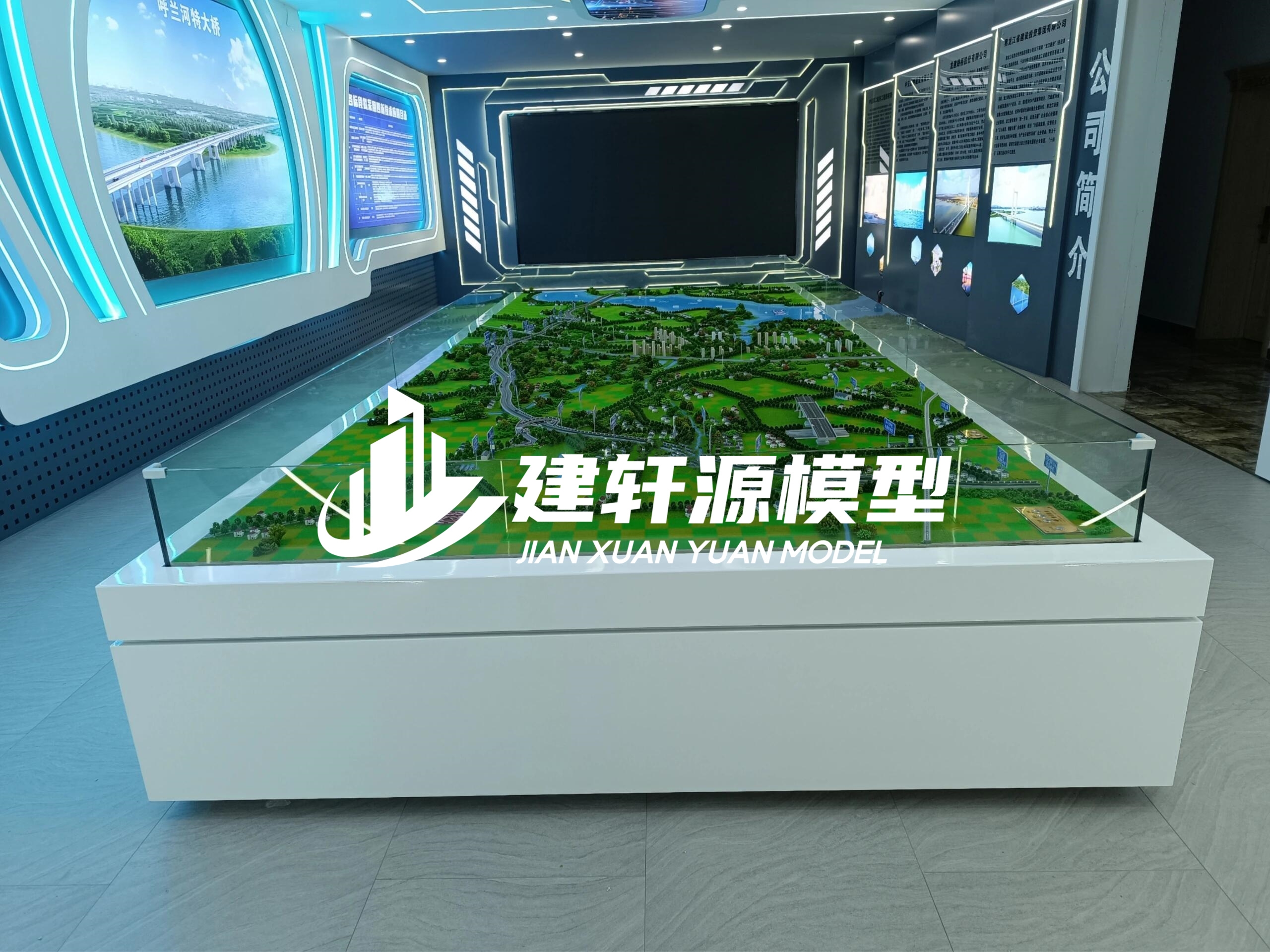 中方高架桥道路模型设计